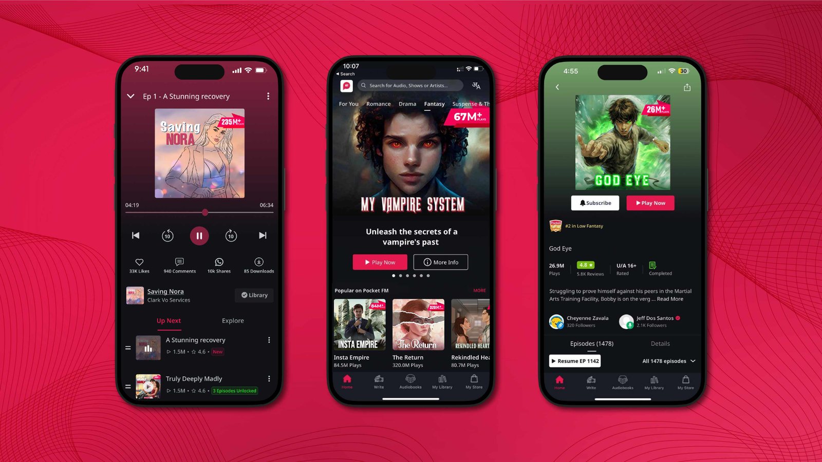What is Pocket FM MOD APK Premium VIP Membership